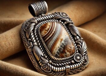 Loren Thomas Begay Pendant Wild Horse Magnesite